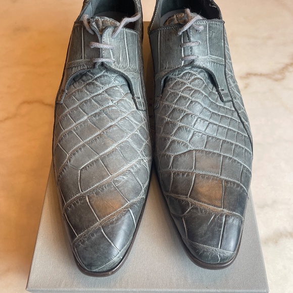 DAMI Alligator Shoes (Genuine, hand made in Italy) - Picture 2 of 8